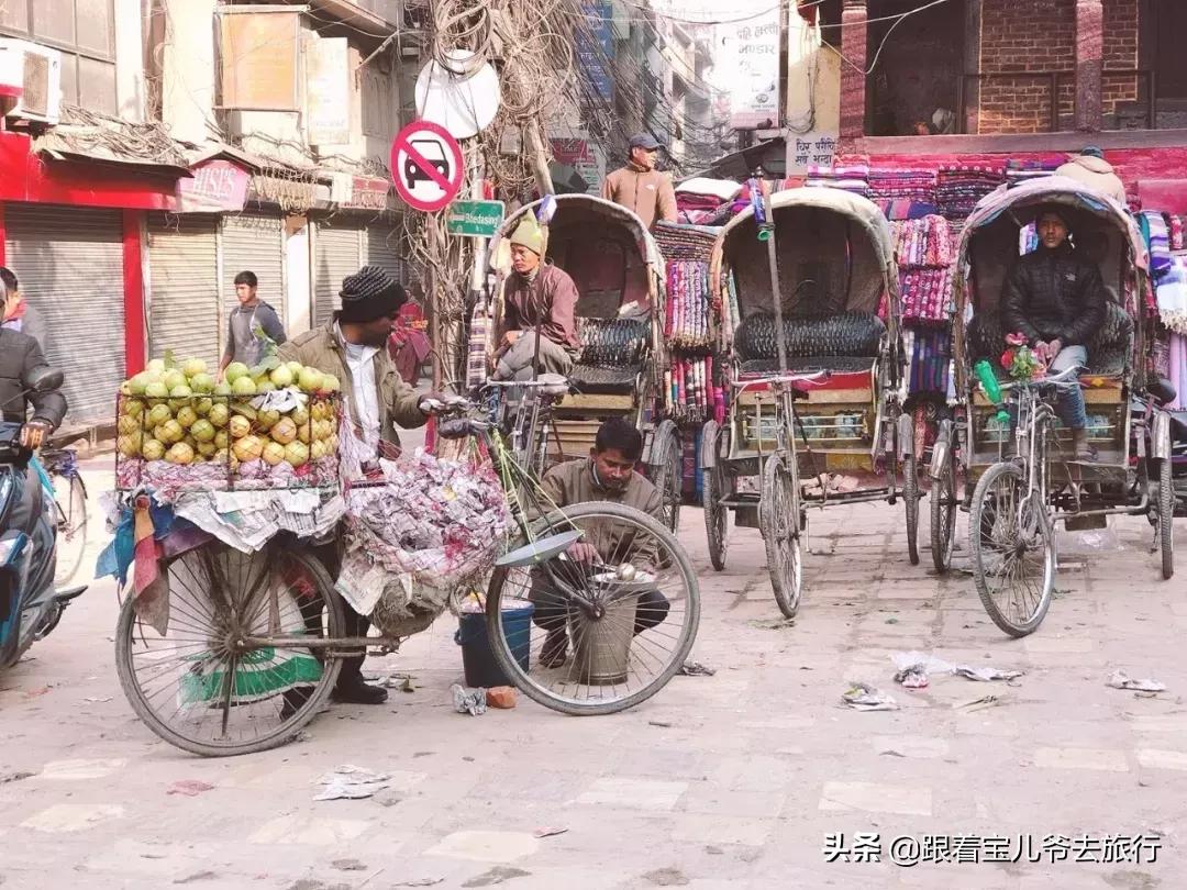 尼泊尔泰米尔区购物街,尼泊尔加德满都泰米尔区