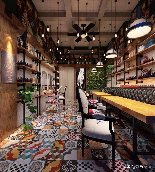 开美甲店一个月收2000万,女孩子开美甲店利润