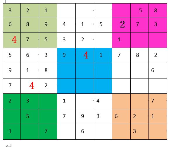 玩转数独（八），九宫格数独玩法详解，两分钟学会