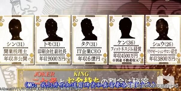 日本相亲综艺找富豪富豪会买什么,日本土豪相亲节目