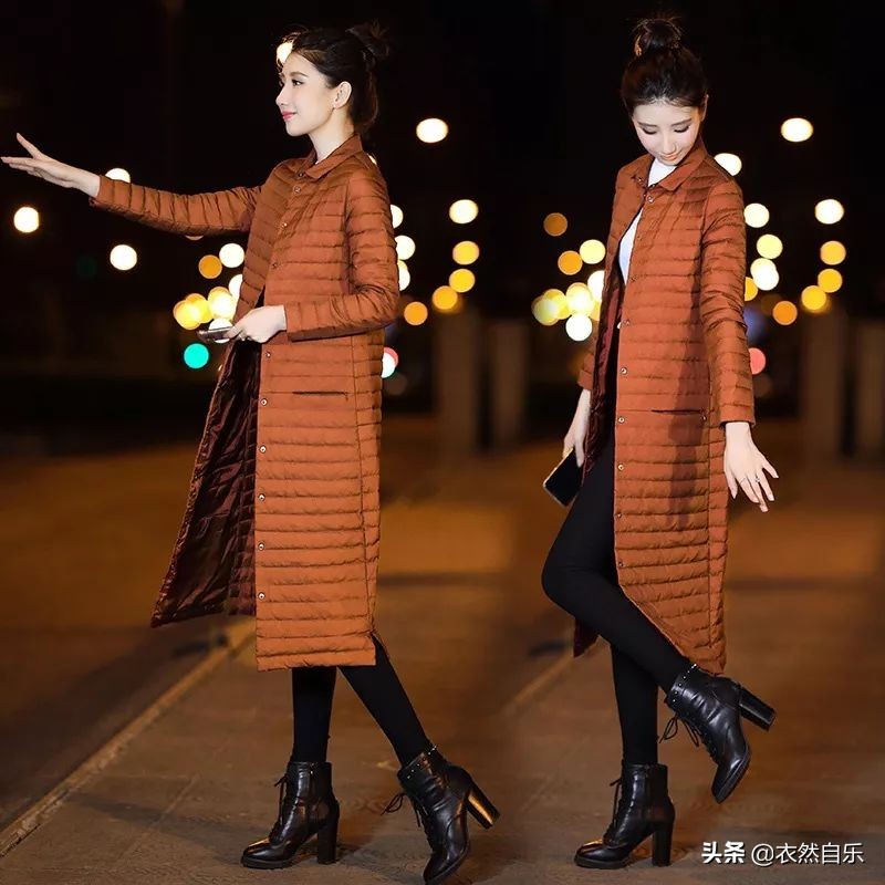 时尚大气羽绒棉服保暖又减龄,羽绒棉服也能穿出时尚高级感