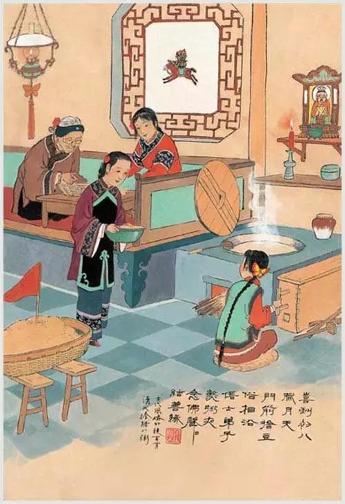 100首诗词100张风俗图太美了,100幅中国古风俗画