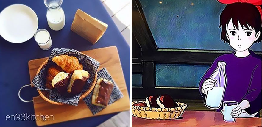 看完千与千寻还不够？日本网友完美还原宫崎骏动画里的美食