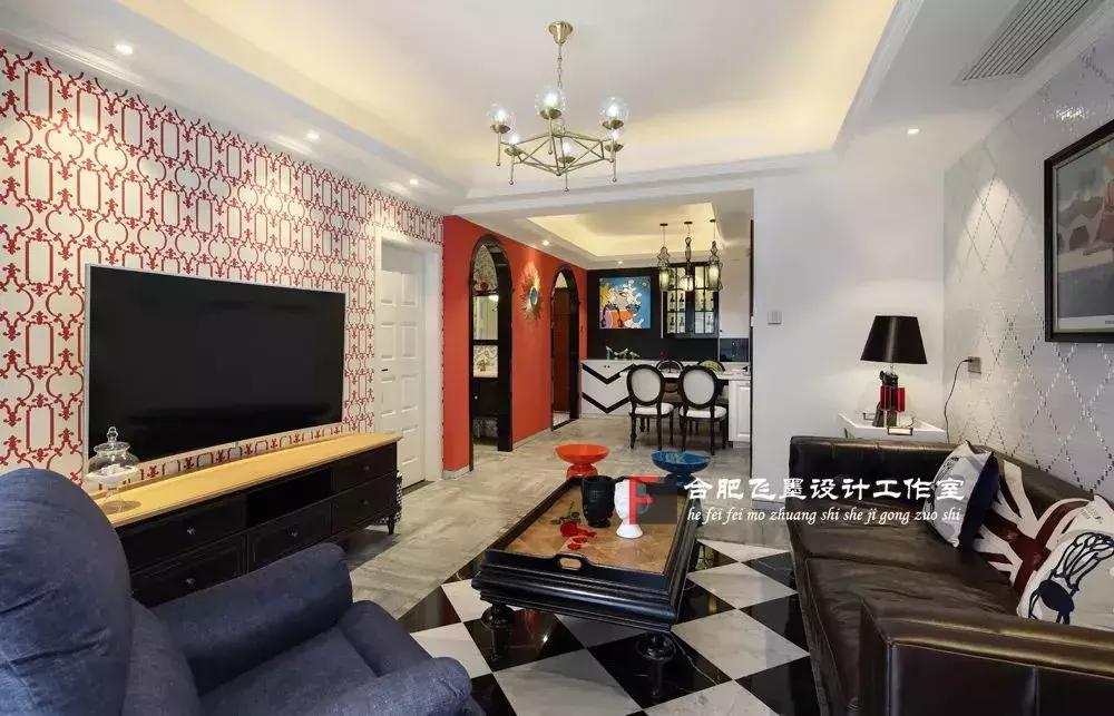 电视背景墙平面好看还是悬挂好看,入住后改电视背景墙