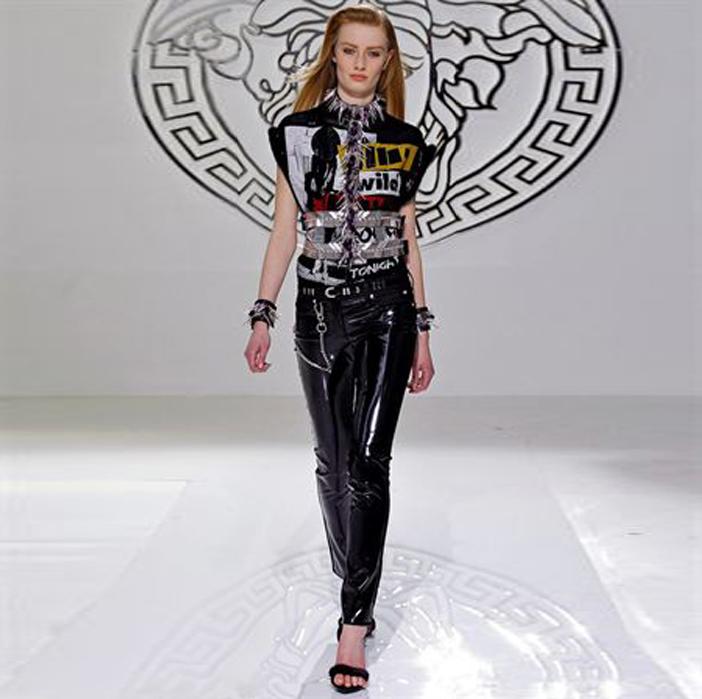 朋克风穿搭如何搭配裤子,淡淡朋克风穿搭