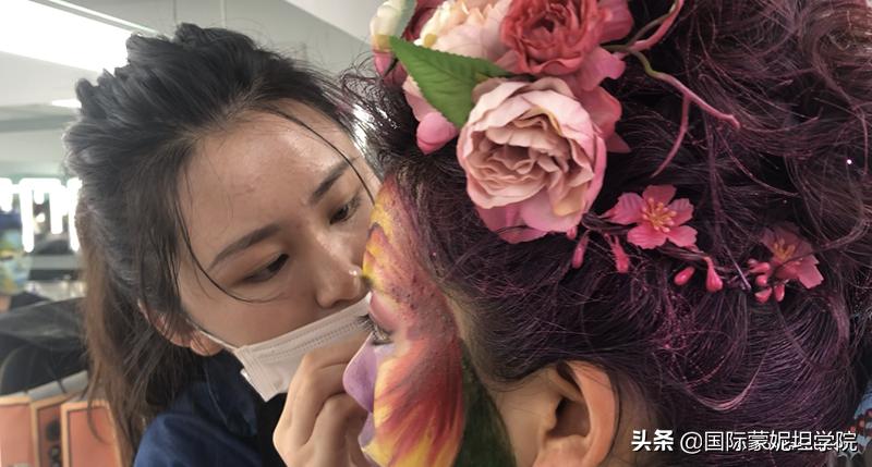 期末季｜北京化妆精英班迎来创意妆毕业考挑战