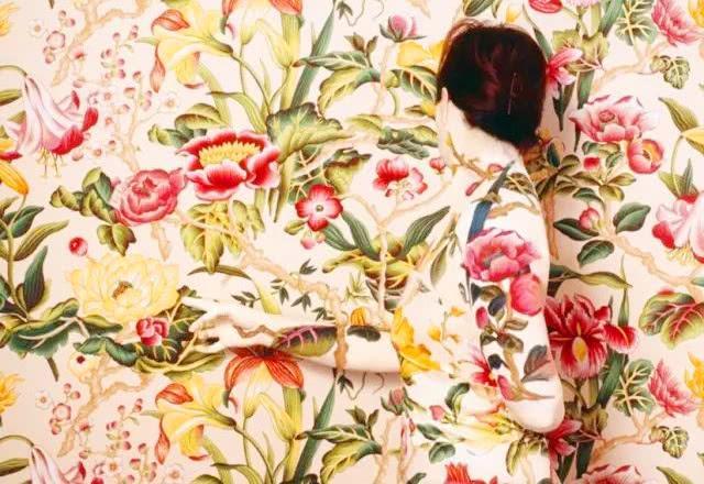 美女画家画5000年前的美女,美女书画家绘画