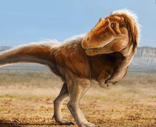 地球上出现的最早的暴龙小而性情残暴，和鸟类非常的相像