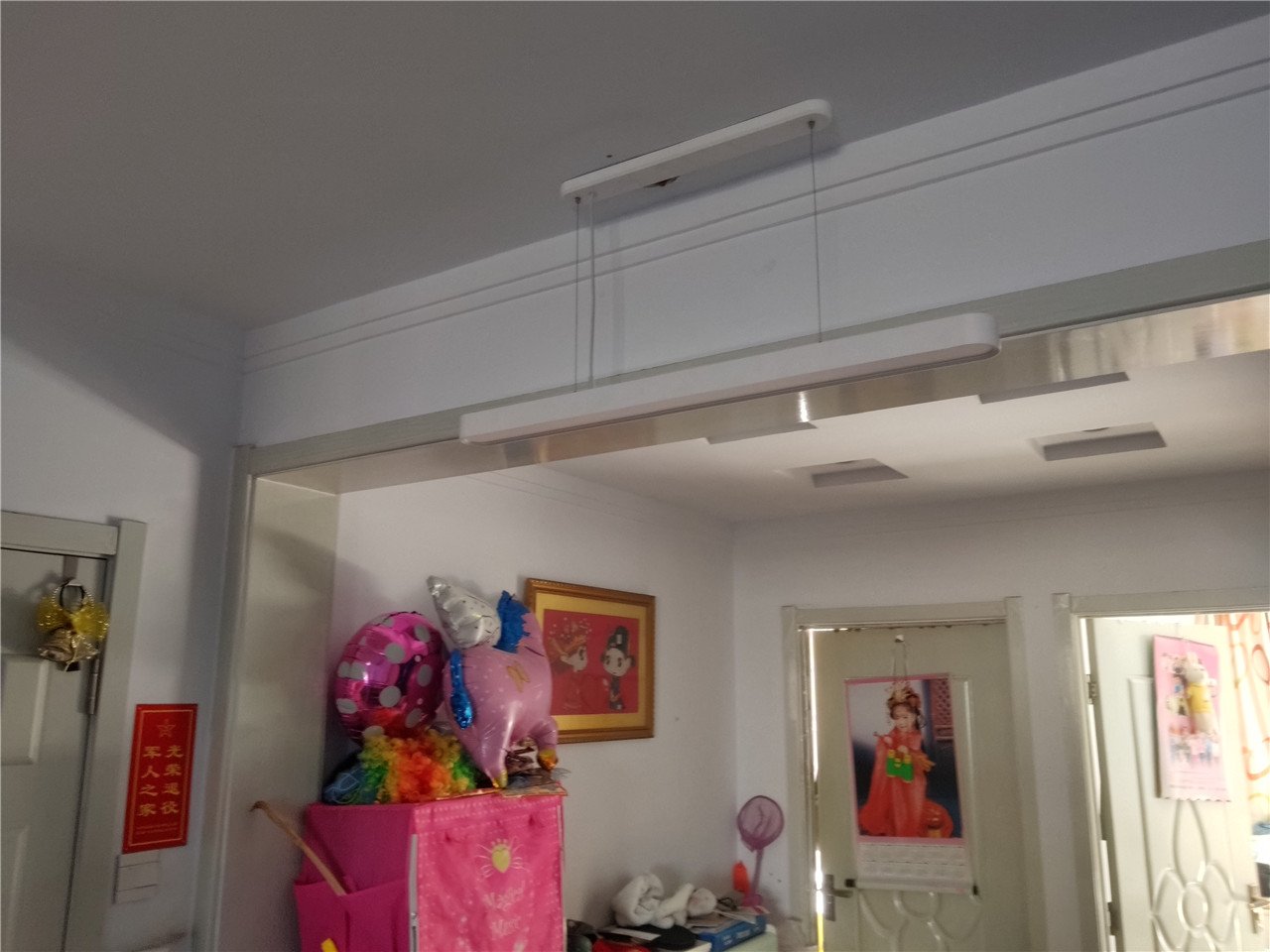 米家智能吊灯,支持接入米家的吊灯品牌