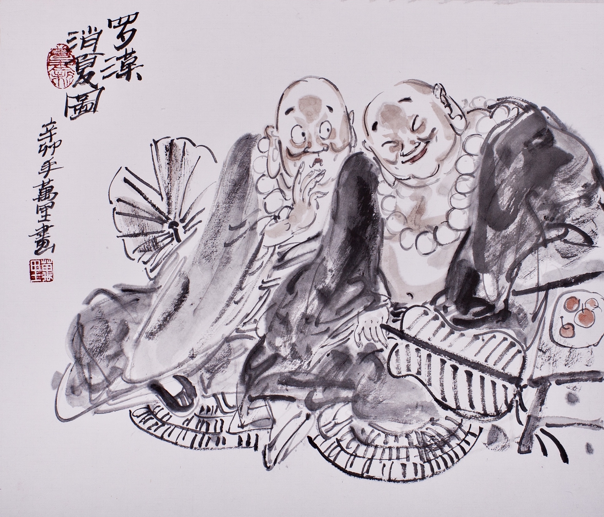 「筆墨丹青」——品读浙派新秀丨洪万里人物画艺术