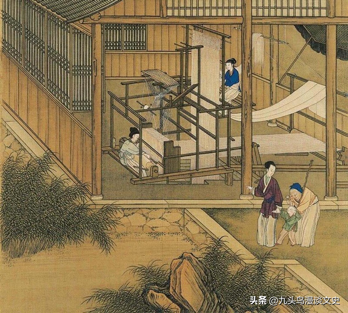 战国时期妇女们的工作范围，在国民经济及战争中，都占据重要地位