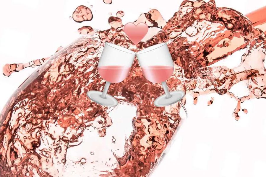 粉色鸡尾酒emoji,emoji葡萄酒