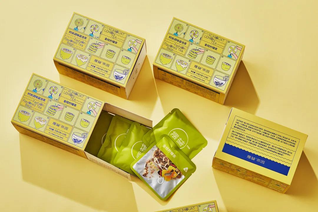 花茶包装的特色之处,养生花茶的包装