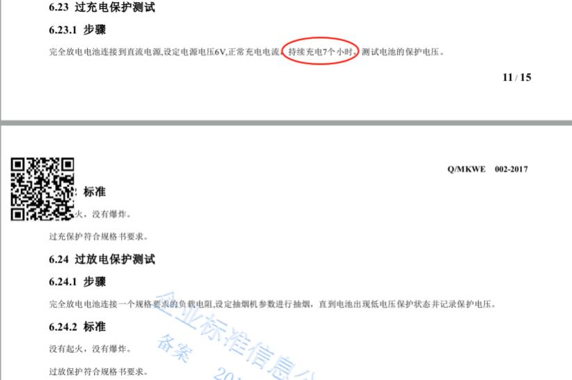 史上最严格*子烟电**企业标准出台,这份20米长的规范都说了什么?