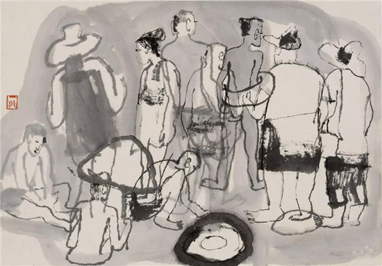 隋牟参展书法作品,隋牟书画