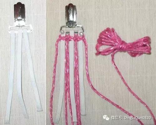 编绳教程挂饰大全,彩绳编挂饰教程