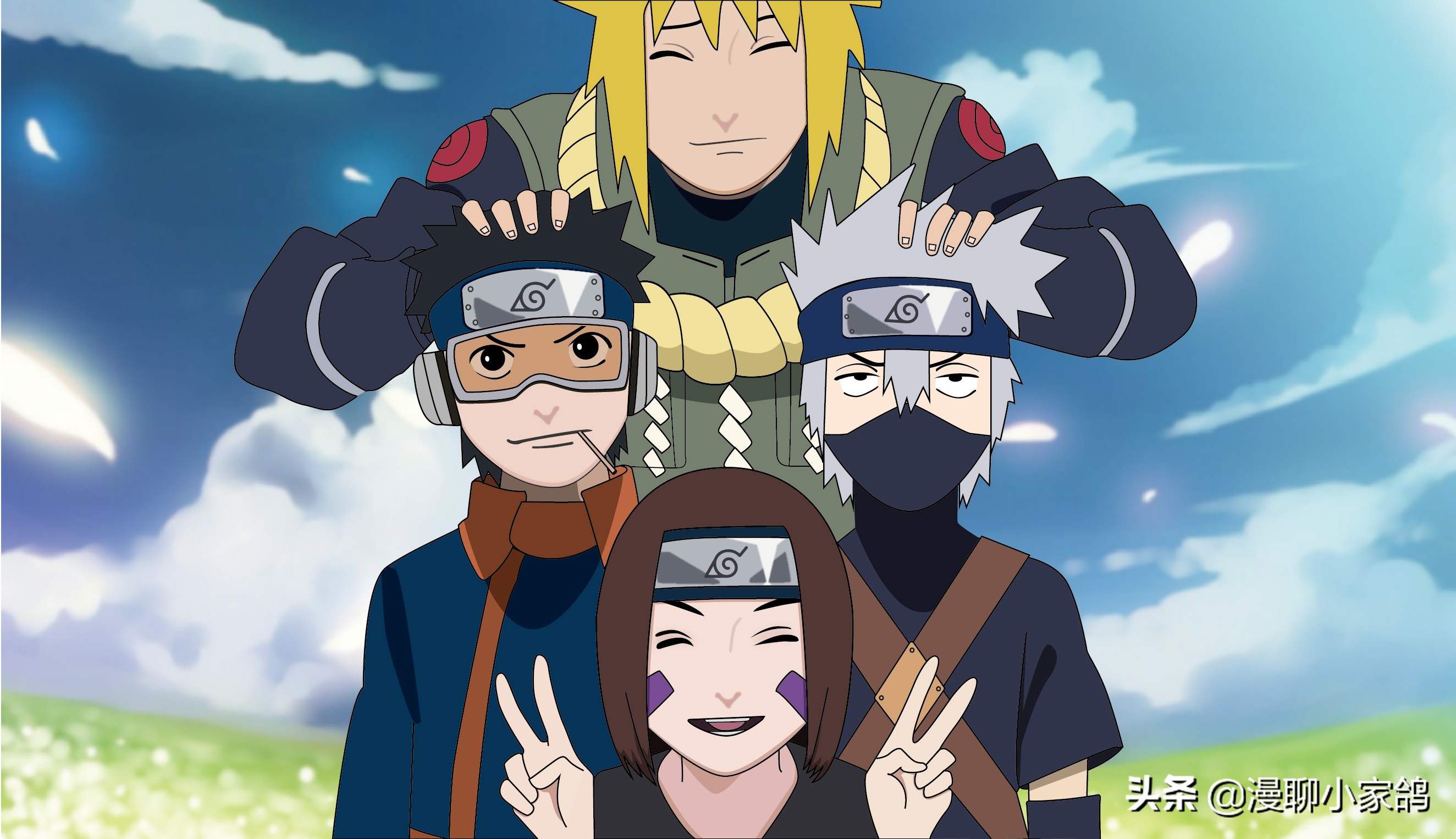 带土死前将双写轮眼交给卡卡西,宇智波带土和卡卡西的双神威作用