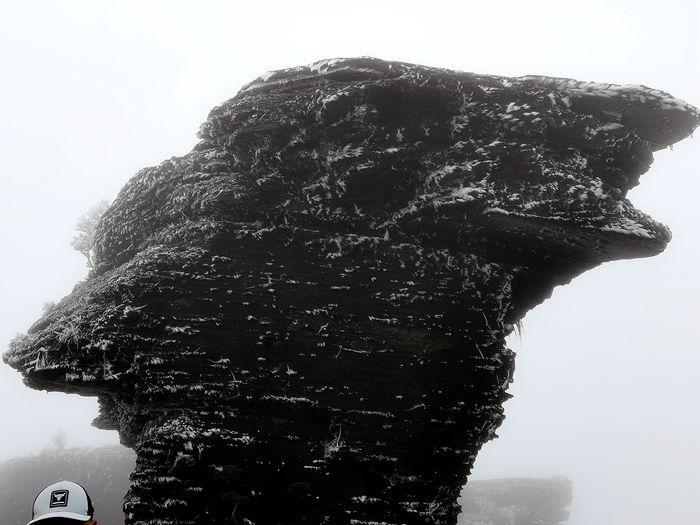 雨中的梵净山景色,烟雨梵净山