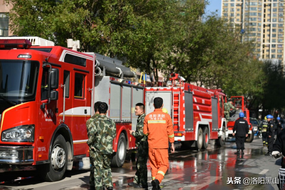 宜章县消防演习,宜阳县消防救援大队