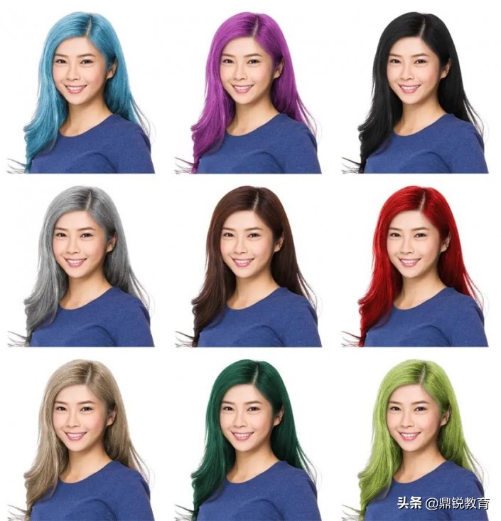 ps怎么给人物的头发上色,ps怎样给人物换头发