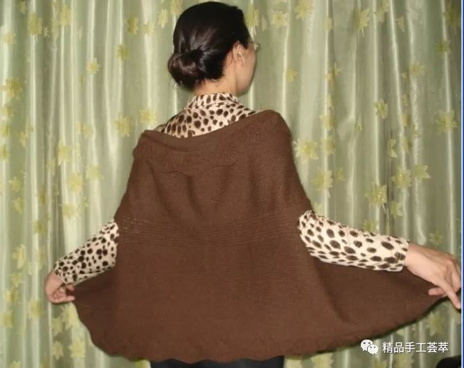 永远的平针,钻石披肩平针部分的教程