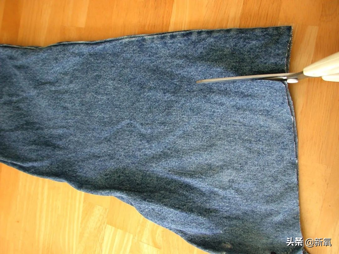 0元改造废旧牛仔裤,旧牛仔裤改造多功能收纳篮的教程