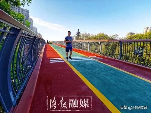 洛阳兴洛湖公园彩虹,洛阳出现彩虹