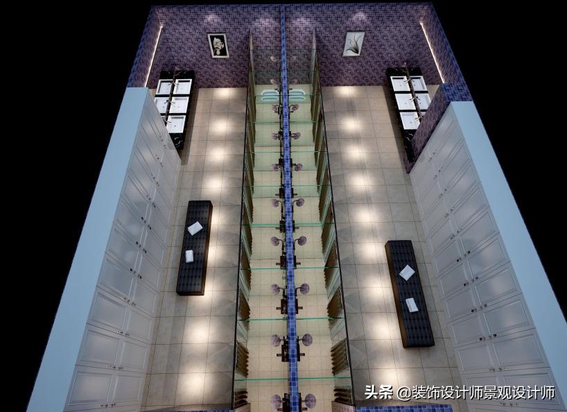 公司健身房设计效果图,书房健身房二合一设计效果图