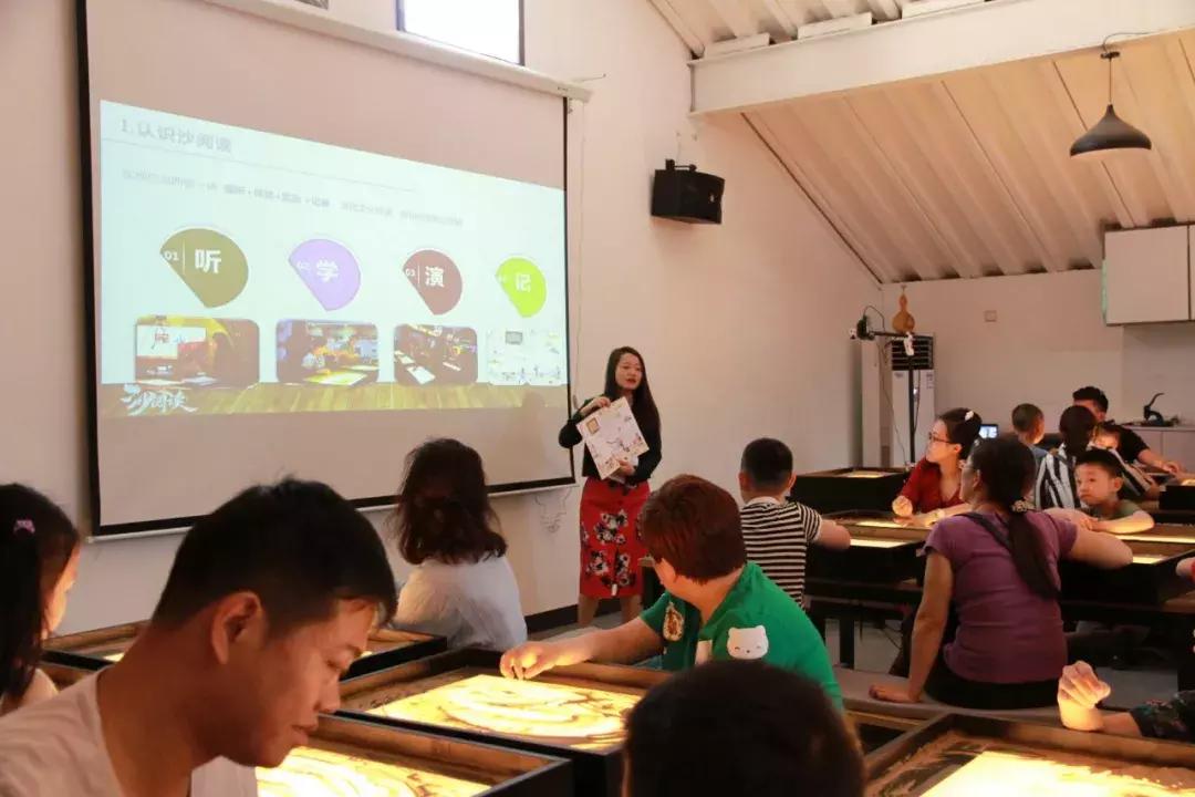 一沙一世界沙画制作,沙画特效一沙一世界