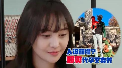 郑爽海外代孕生子:女性的子宫不该沦为交易的工具