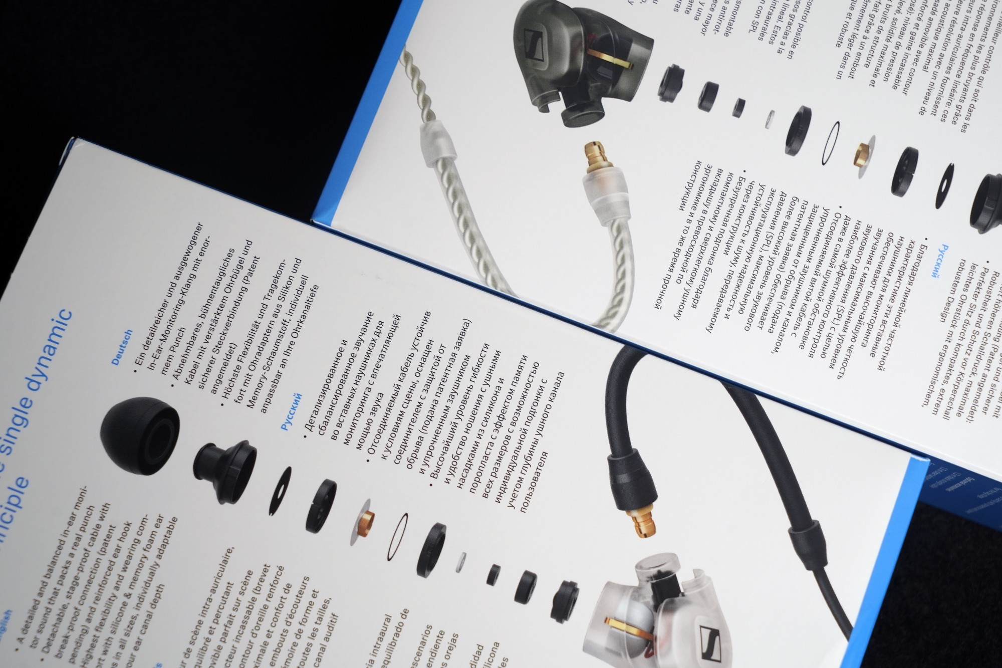 W的开箱/Sennheiser的监听双子IE400PRO和IE500PRO