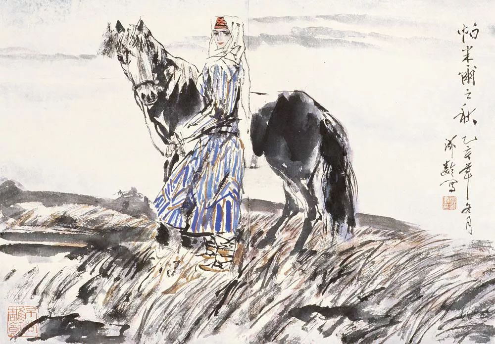 他从一个普通的美术编辑，到成就斐然的专业画家