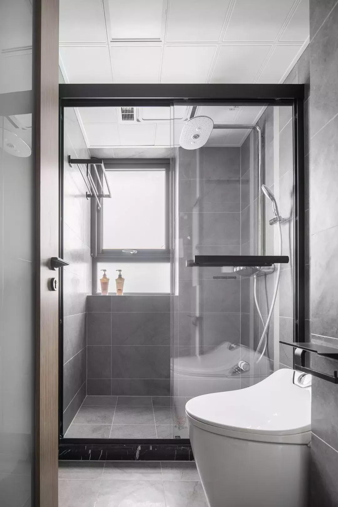 现代轻奢装修样板房140平高级灰,现代轻奢装修风格高级灰97平方