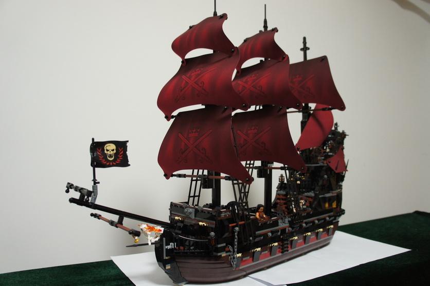 乐高海盗船加勒比黑珍珠号拼装,乐高一共有哪些海盗船