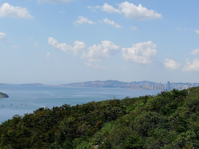 大连市的海拔高度是多少,大连市的海之韵公园