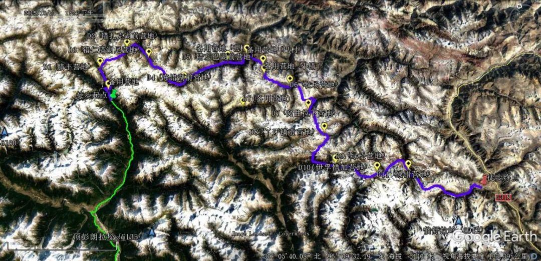 徒步新藏线什么时候开始,川藏线十大徒步路线