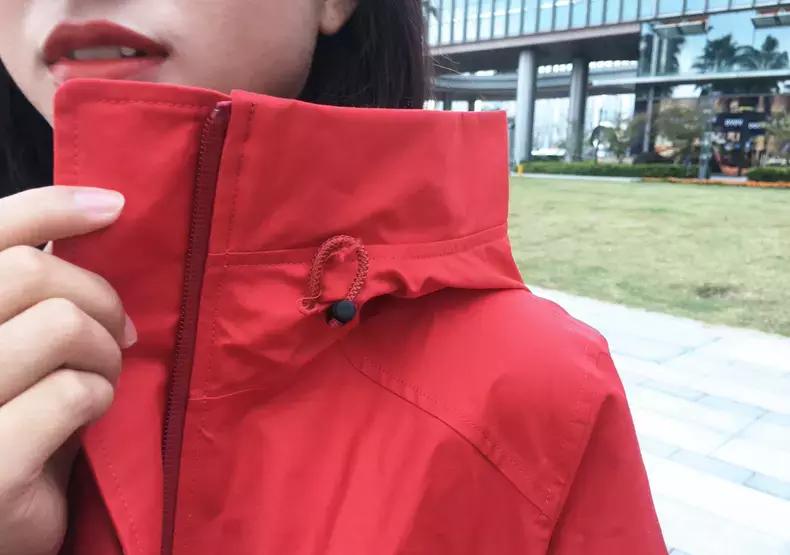 冲锋衣也要修身好看！红色才是最撩人的配色哦