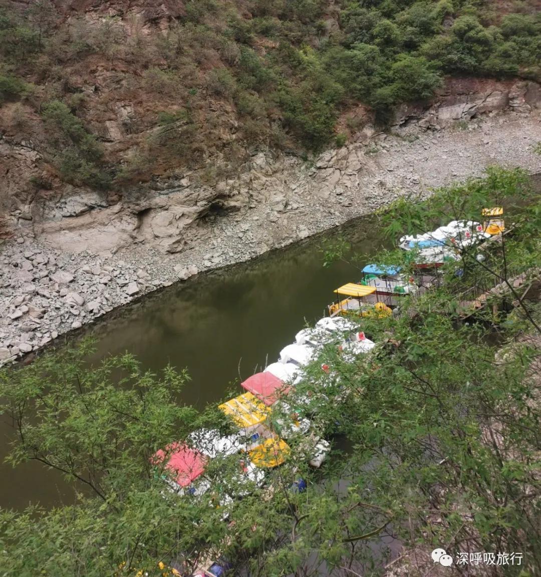 门头沟双龙峡小火车视频,京西小九寨百瀑谷