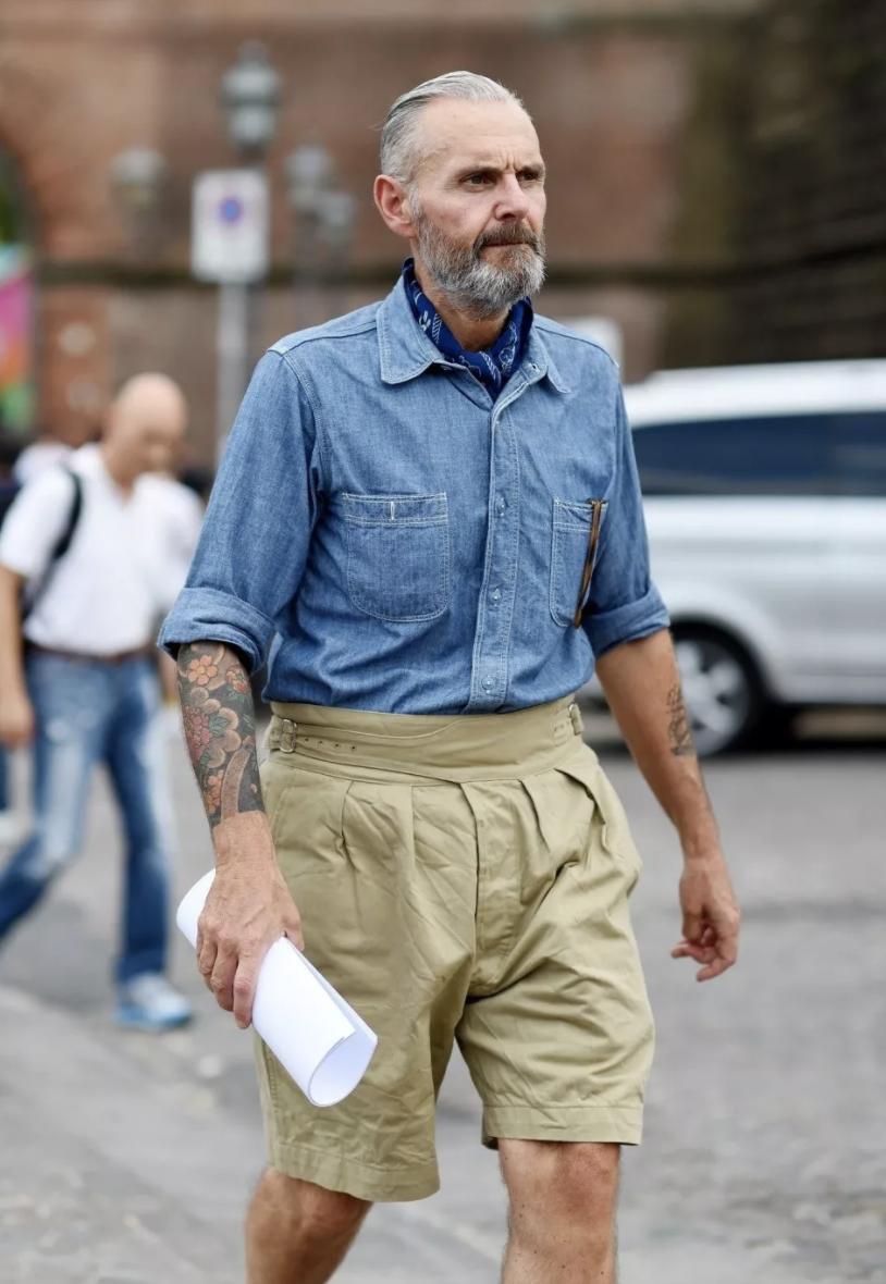 「军事文化对服饰的影响」之GURKHASHORTS（夏日短裤）