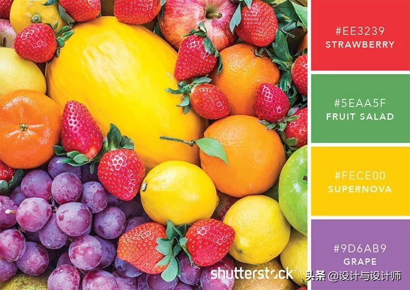 设计色彩总结200字左右,设计配色6种颜色