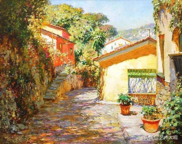 尤里奥布霍夫国画,尤里奥布霍夫作品