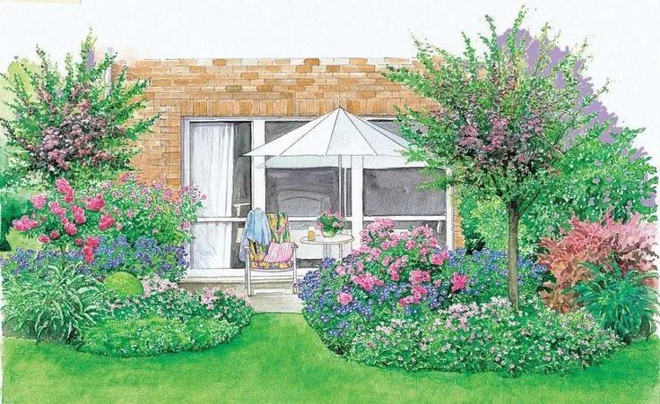 好看的小花园设计图片,好看的小花园图