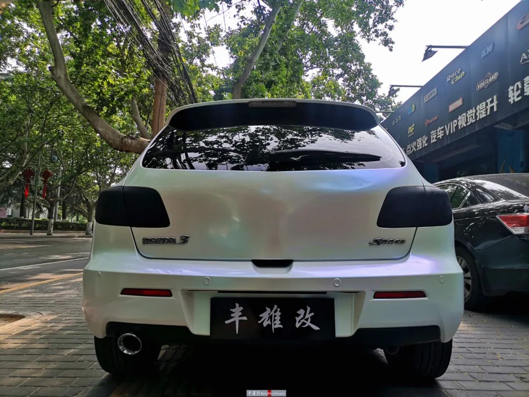 老马3改装效果图,老马3全车喷漆改色