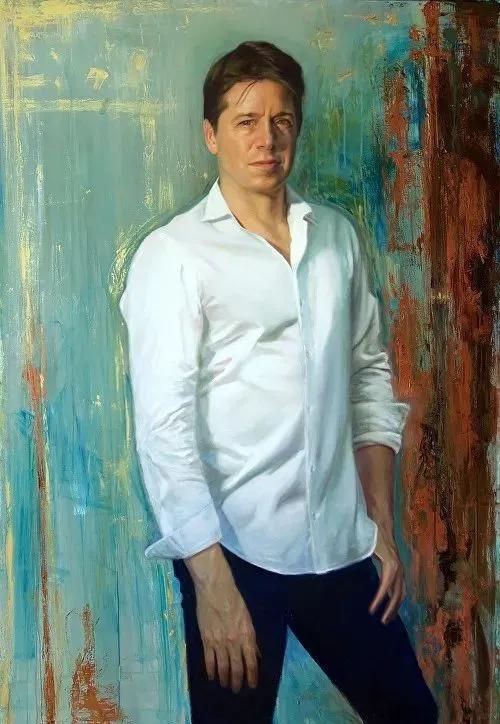 半成品看上去也如此精彩：美国画家路易斯的肖像作品