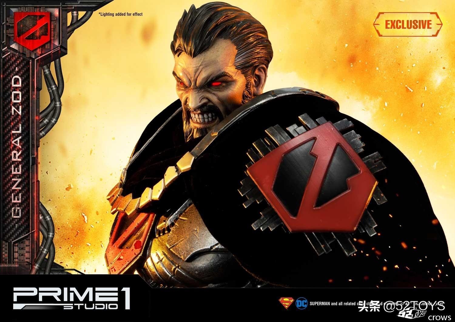 英雄还是暴君Prime1StudioDC佐德将军漫画版1/3雕像前瞻