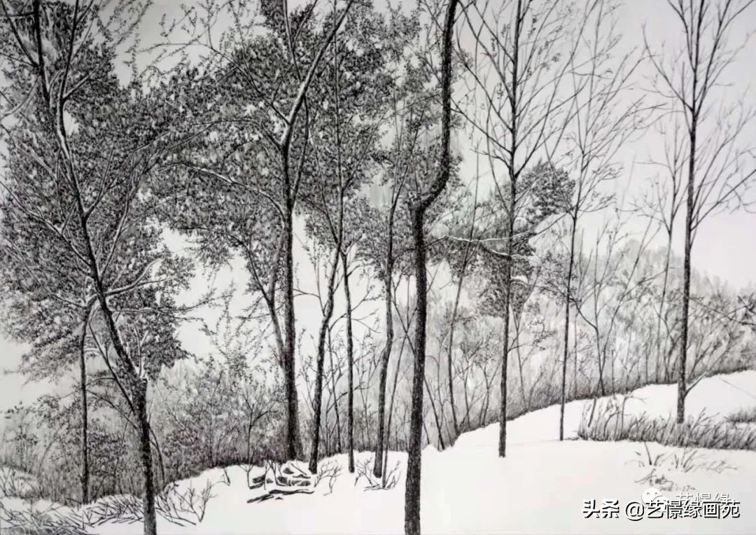 艺憬缘画集：那些年的雪景