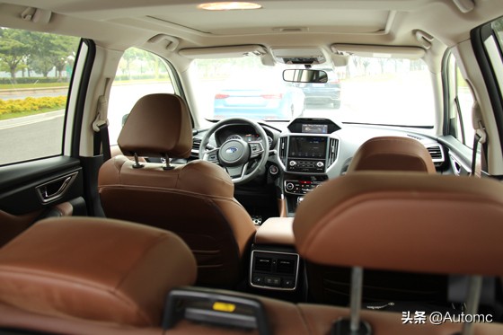 细节改变市场试驾全新森林人2.0i智擎旗航版