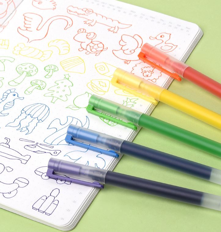 小米巨能写中性笔测评学生版,小米巨能写和白雪直液笔哪个好