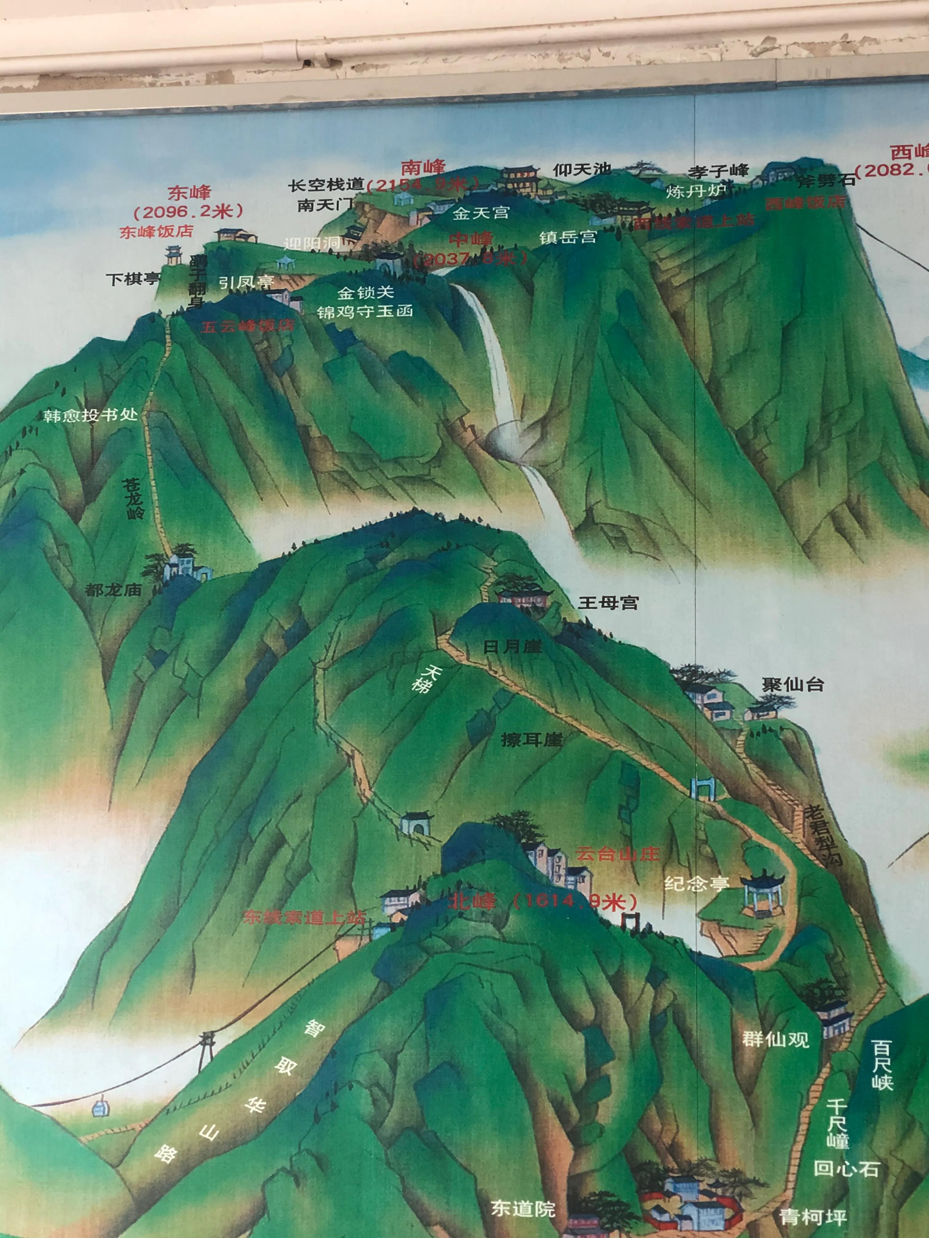 西安到华山自由行旅游攻略大全,西安坐高铁去华山还是华山北