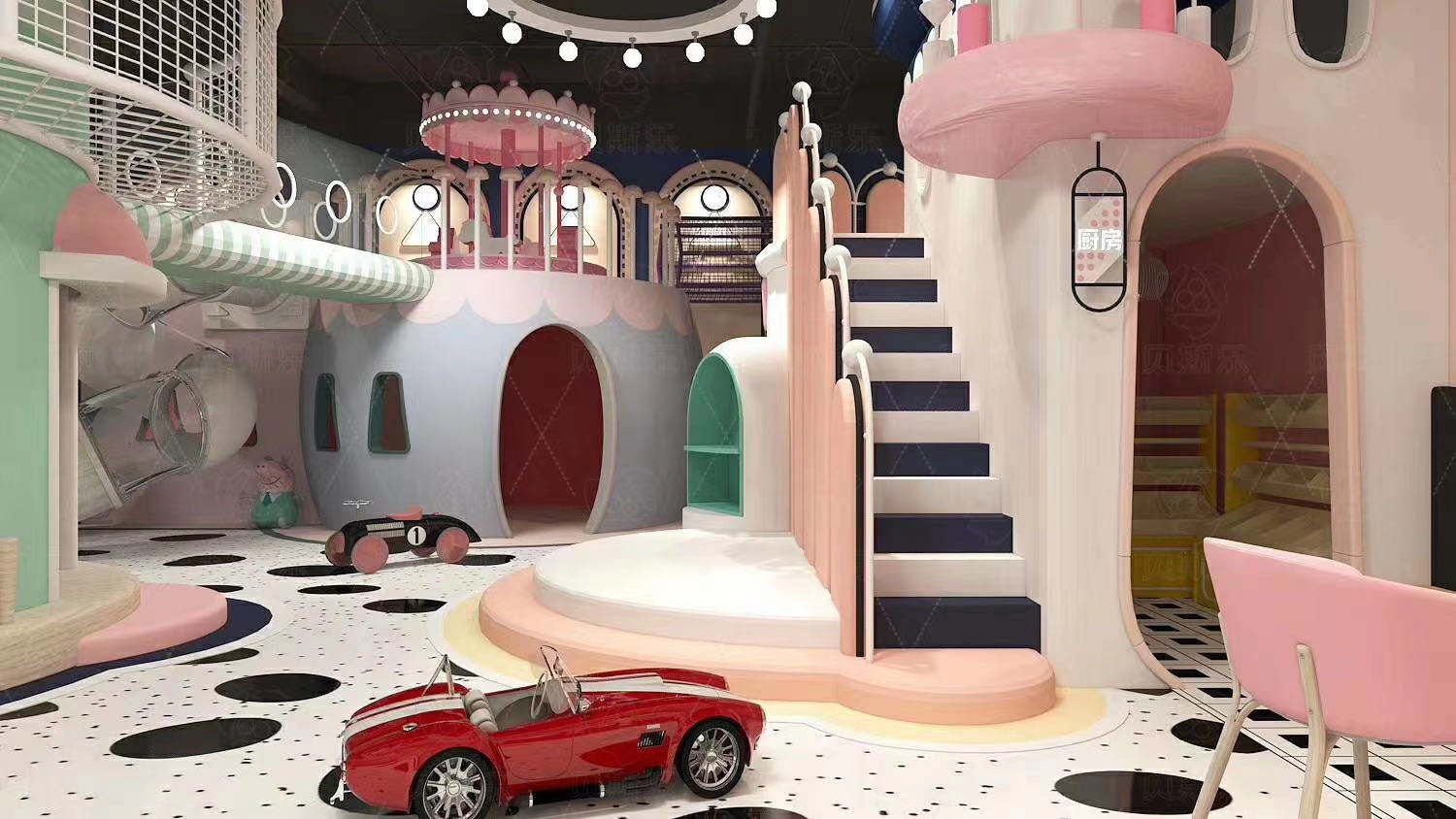 淘气堡儿童乐园投资多少钱,商场里投资儿童乐园项目